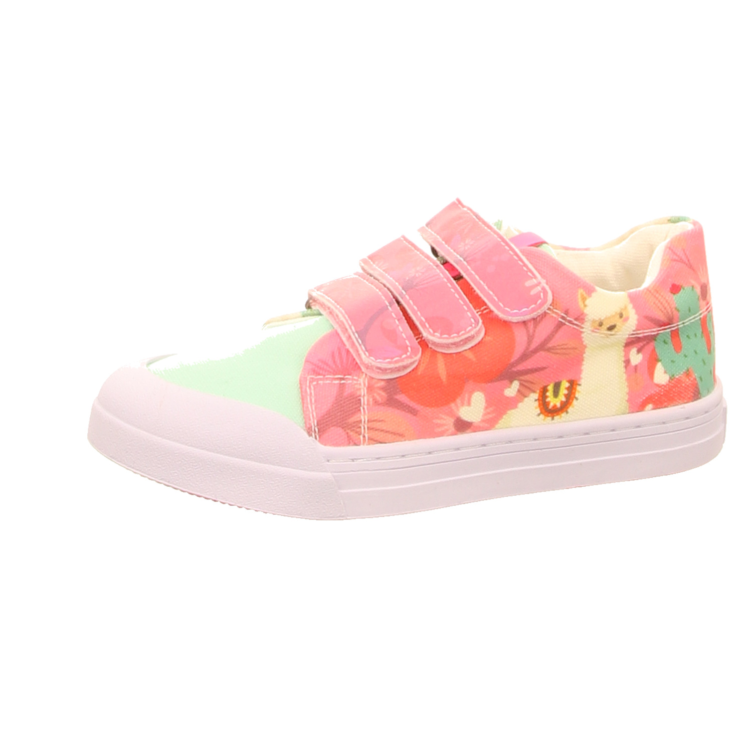 Shoesme Klettschuh rose/pink