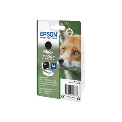 Epson T1281 Renard - noir - cartouche d'encre originale