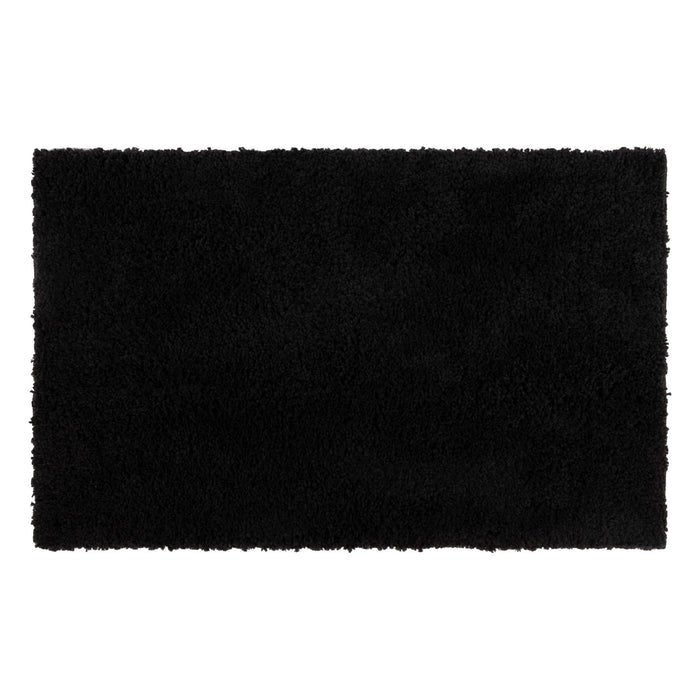Sky Soft Badmat - Rechthoekig - Antislip achterkant - Zwart / 50 x 60 cm