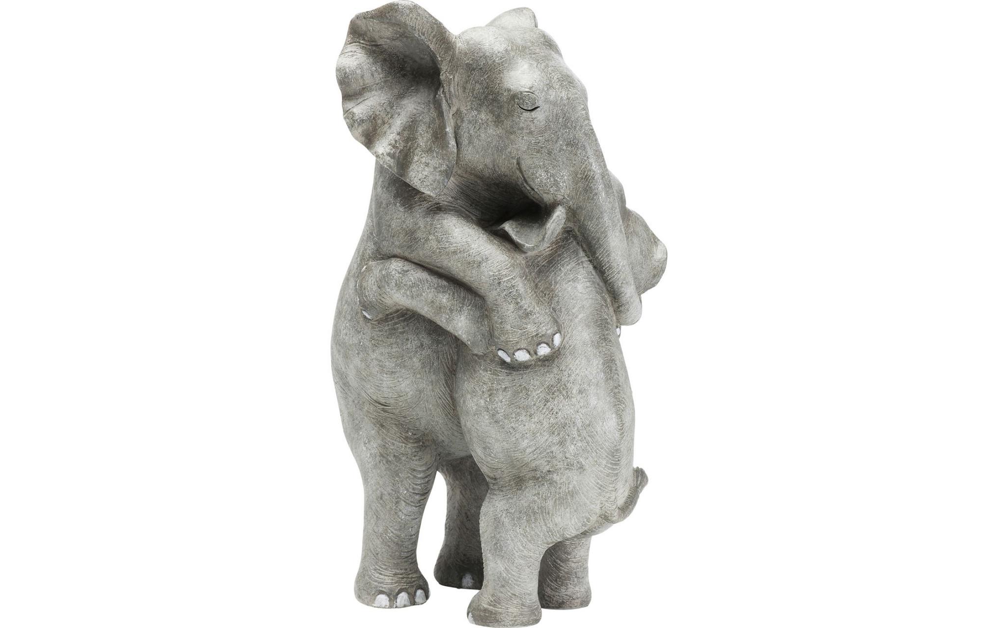 Dekofigur Elephant Hug GrauDeko-Objekt