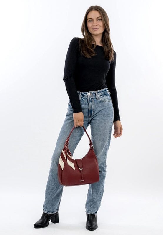 Emily & Noah Hasina Hobo Bag Black