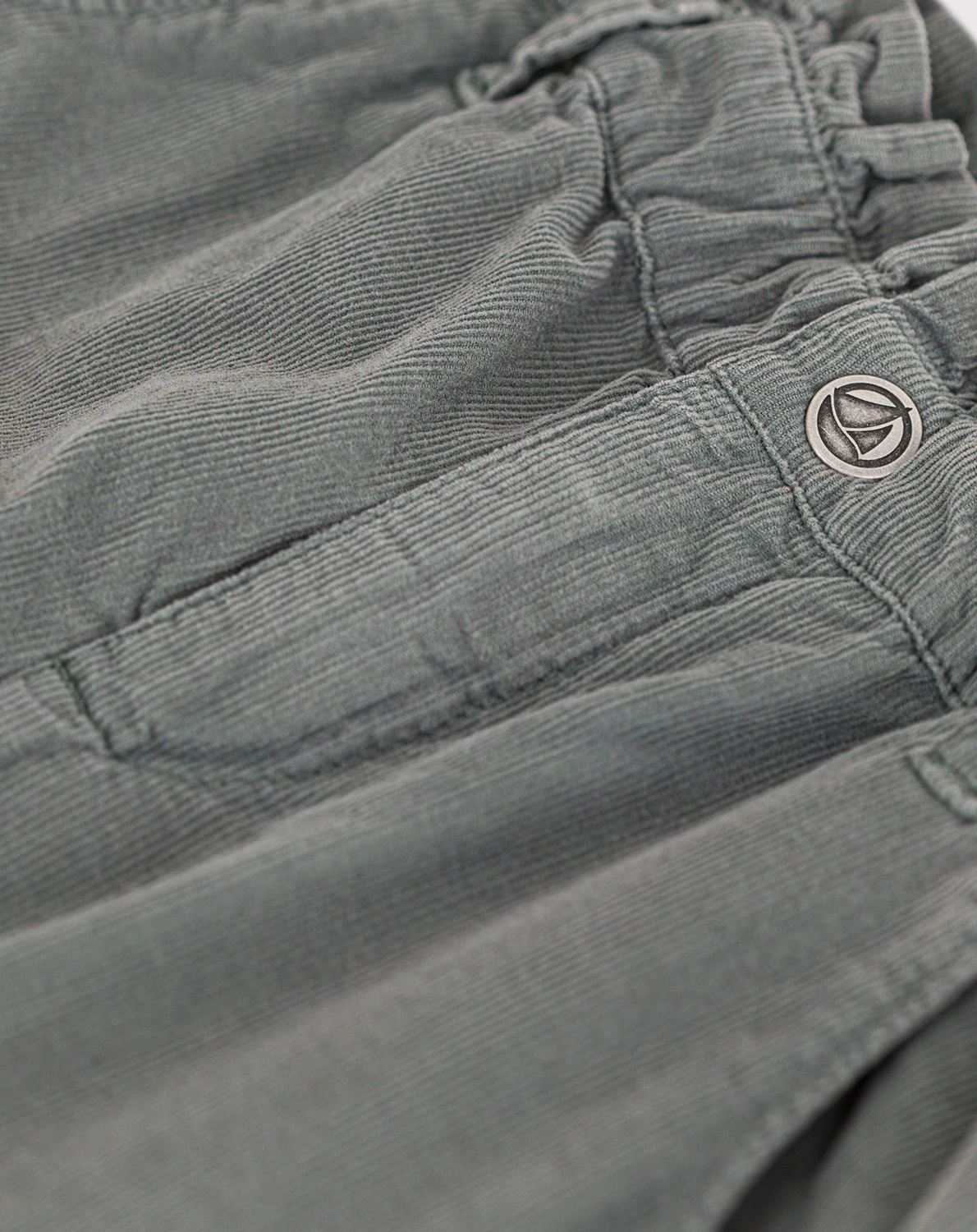 Stoffhose LOUPIOTE in blaugrün