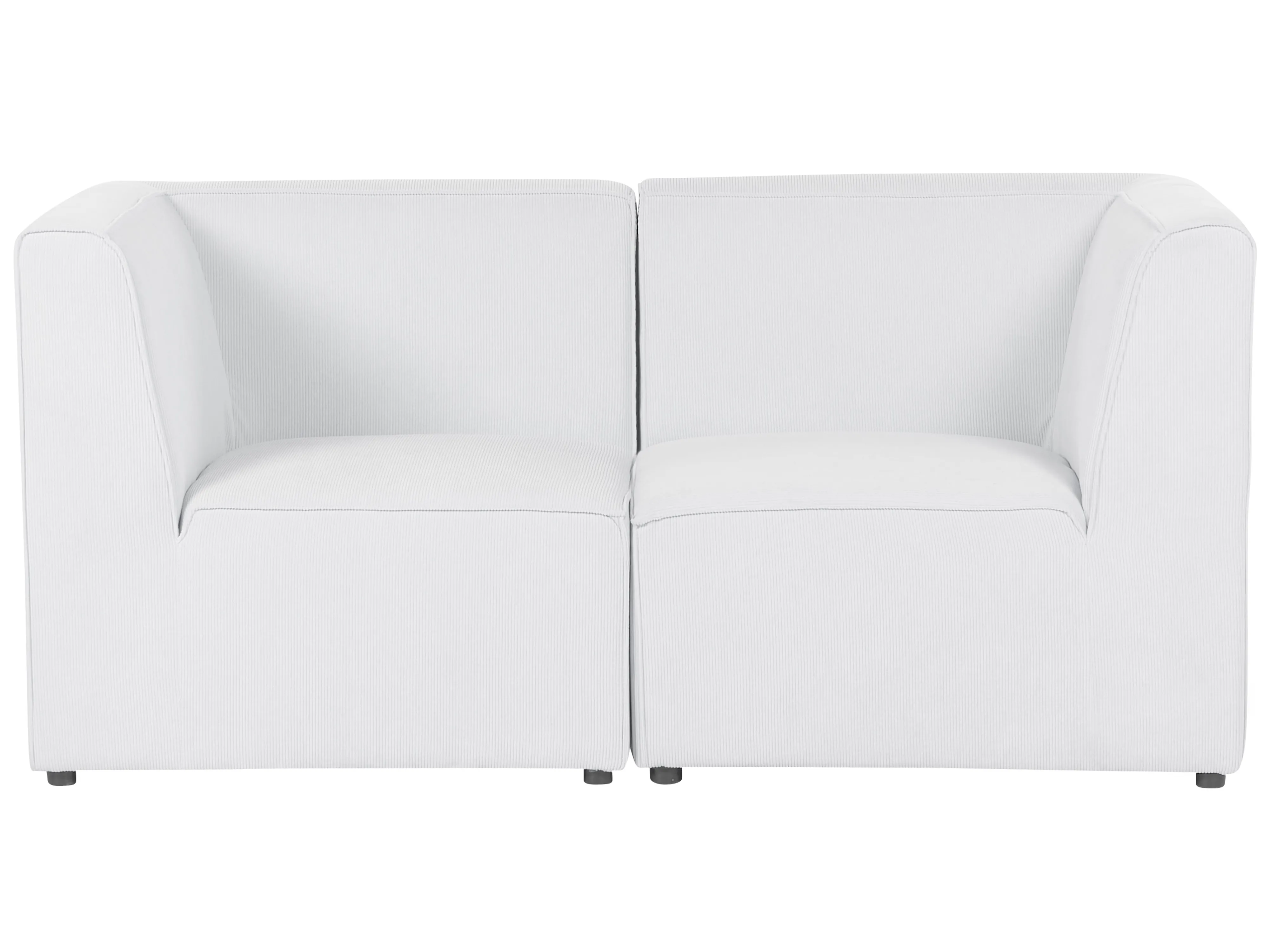 Modulaire bank 2-zits LEMVIG Corduroy Gebroken wit