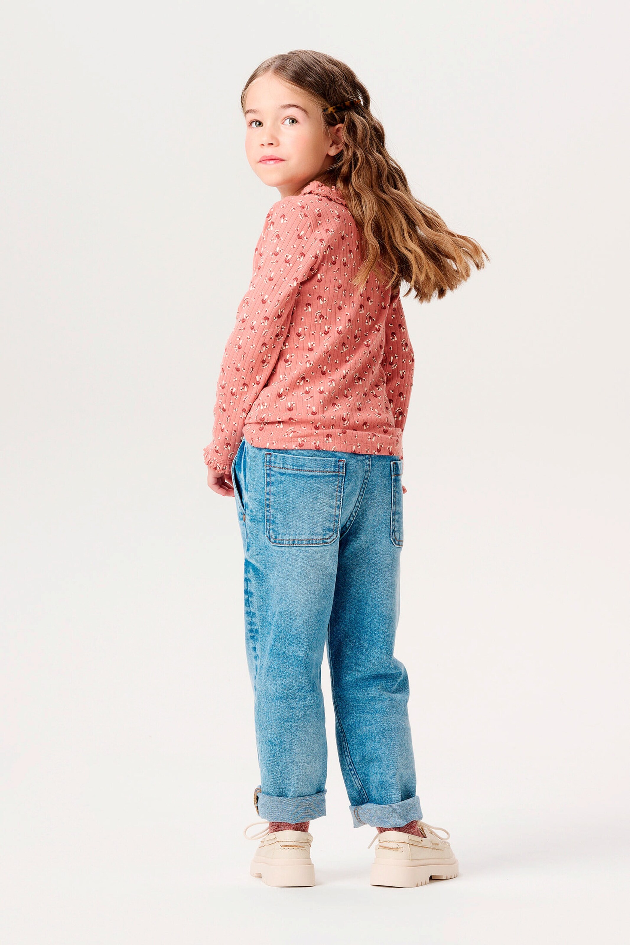 NOPPIES KIDS Langarmshirt Jidong Old Rose