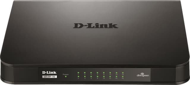 D-Link 16-port Gigabit Easy Desktop Switch, 16-port 10/100/1000Mbps, s