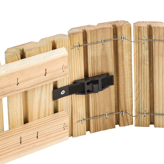 Bordure de jardin CALA enroulée en bois : L.180xH.15cm - Ep.1,5cm
