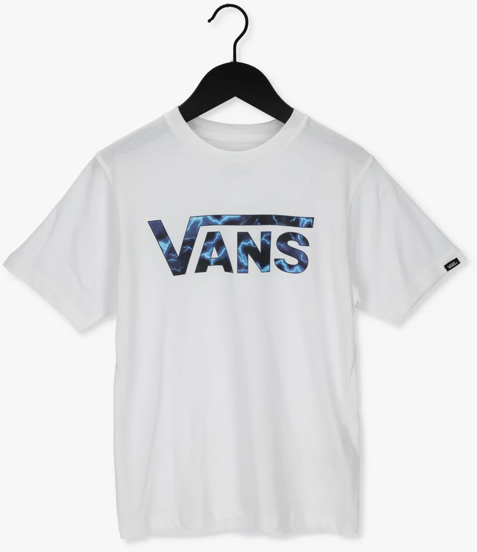 VANS witte vans t-shirt by vans classic logo fill boys