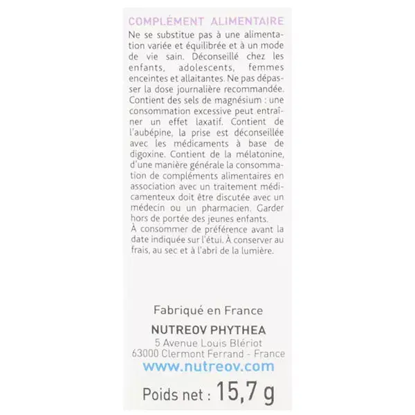 Nutreov Physcience Magne Control Stress Sleep 15 comprimidos para o dia + 15 comprimidos para a noite