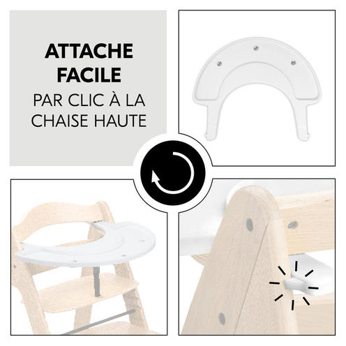 Plateau de jeu Play Tray Arketa - Blanc - HAUCK