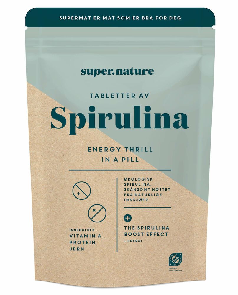 Supernature Spirulina tabletter
