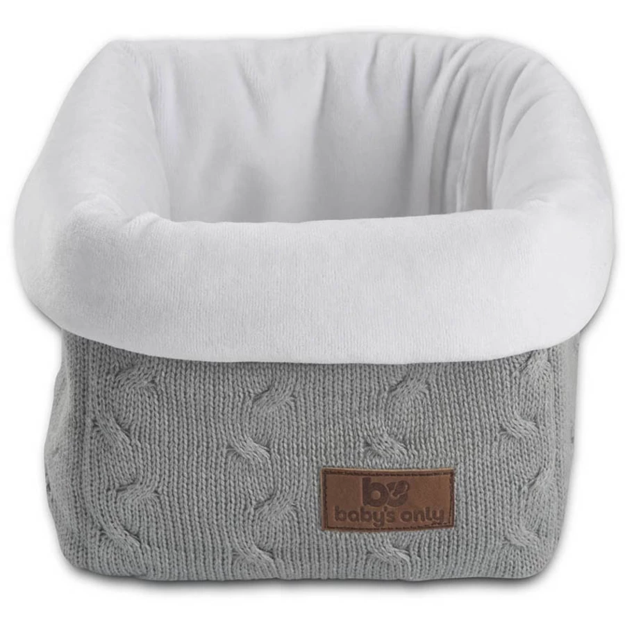 baby's only Aufbewahrungskorb Cable grau