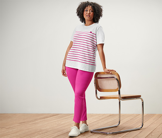 Stretchhose, pink