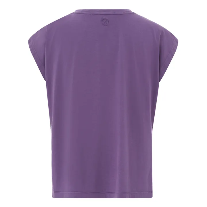 SMALLABLE BASICS T-Shirt Plissé Femme Coton Bio | Myrtille