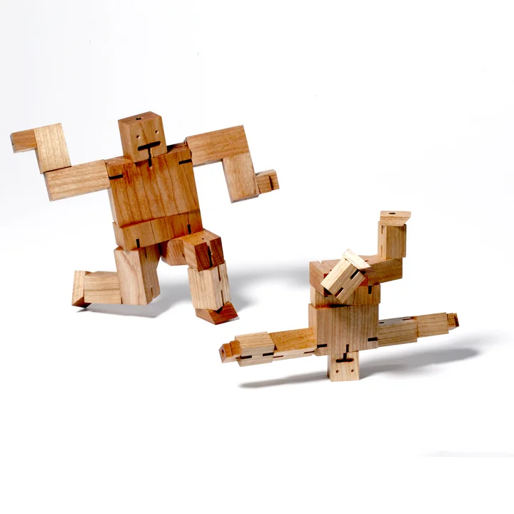 Areaware - Cubebot, klein, blau