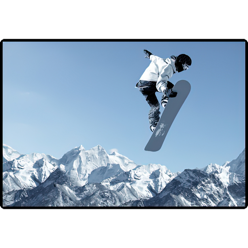 Hansa Schreibunterlage, 50 x 34 cm, Snowboard