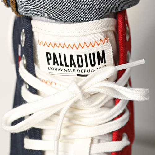 Boots Palla Ace Canvas Mid 77015 Mood Indigo Chili Pepper