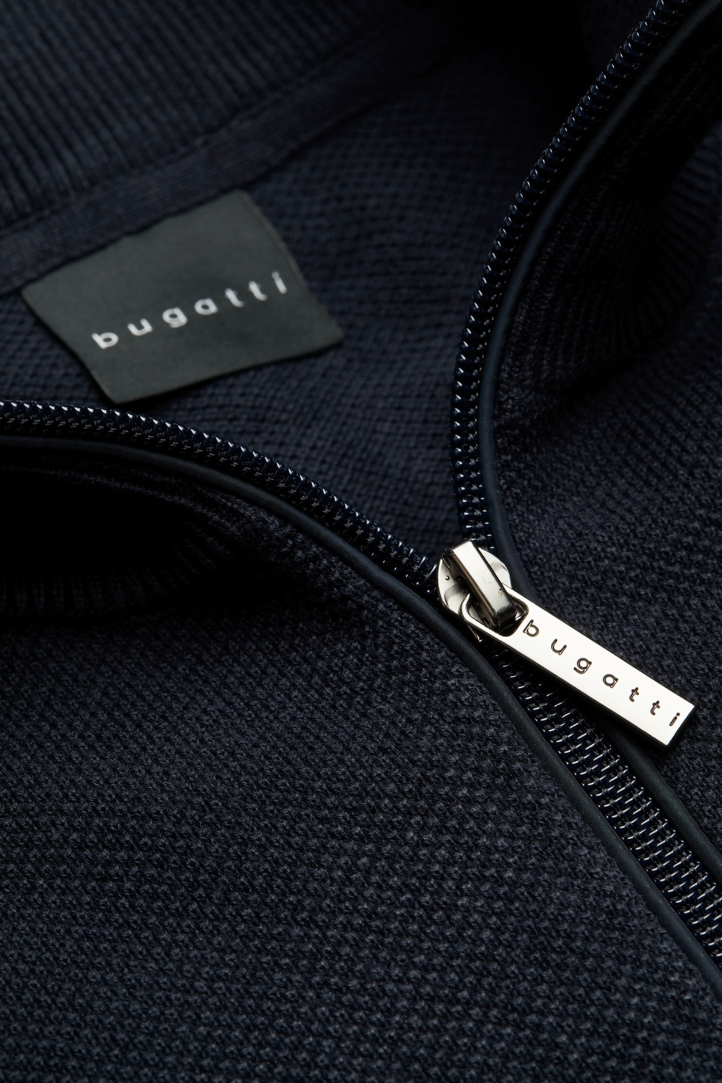 bugatti Troyer »Basic Essential«, aus reiner Baumwolle