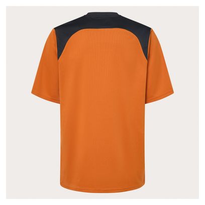 Maillot Manches Courtes Oakley Free Ride Orange