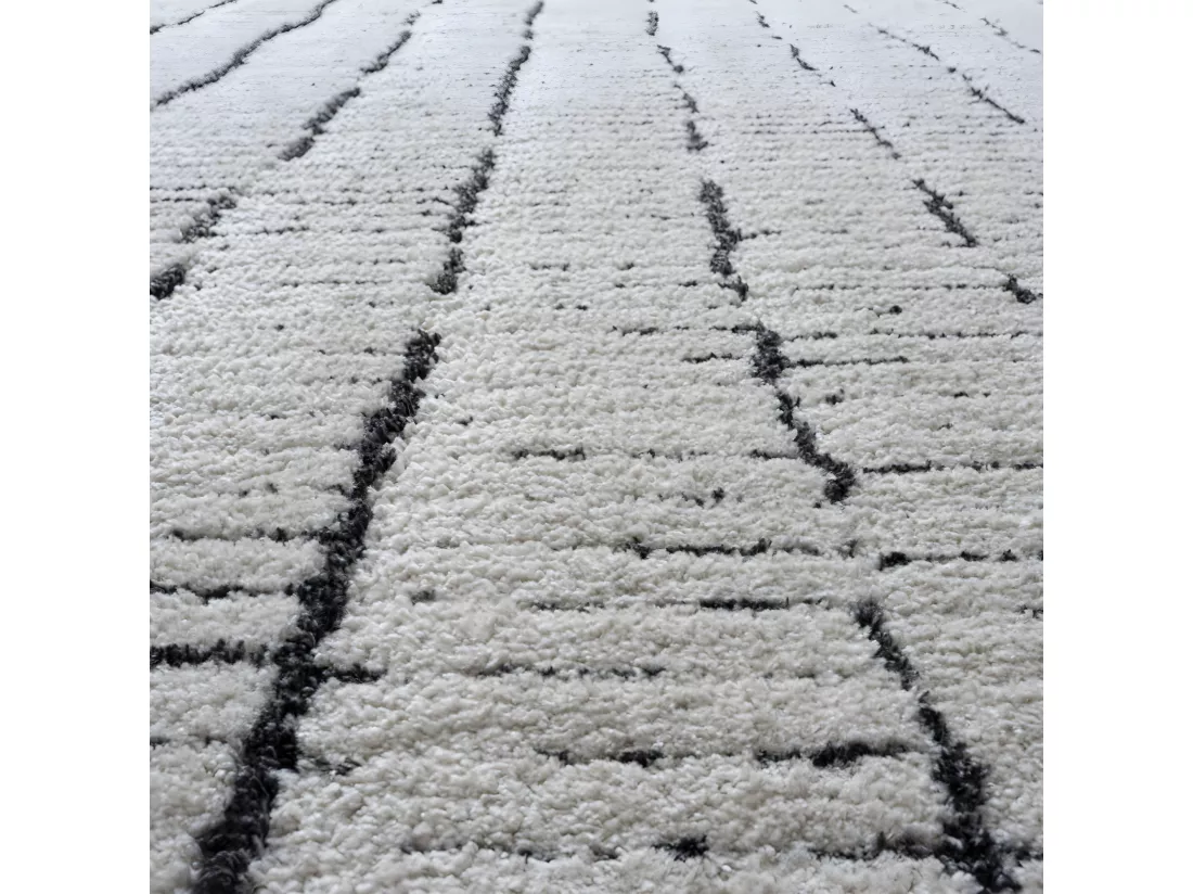 Adélaïde I - Tapis contemporain - Écru - 160x230cm