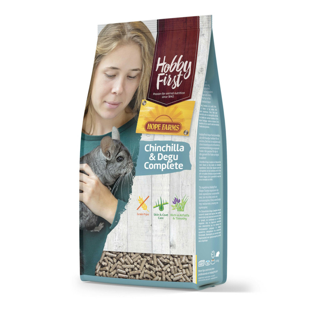 HobbyFirst Hope Farms Chinchilla en Degu Complete 1,5 kg