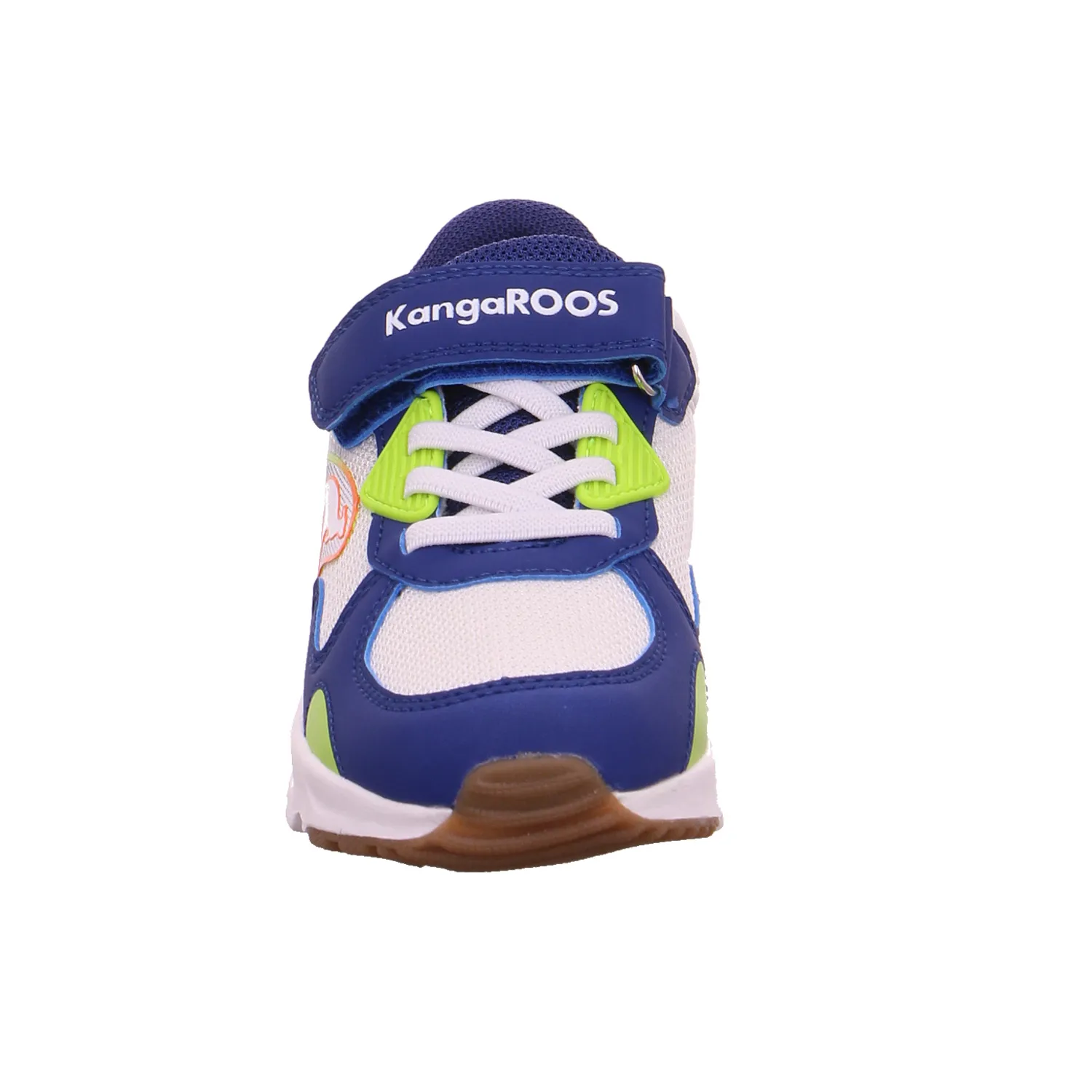 KANGAROOS Kinder Sportschuh Blau Lederimitat