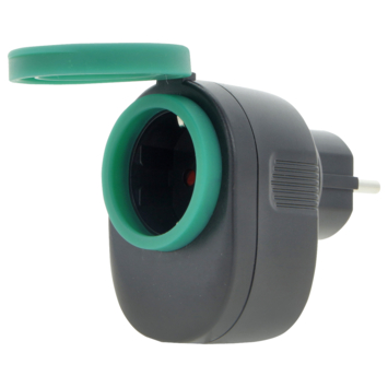 Qnect Slimme stekker Wifi IP44