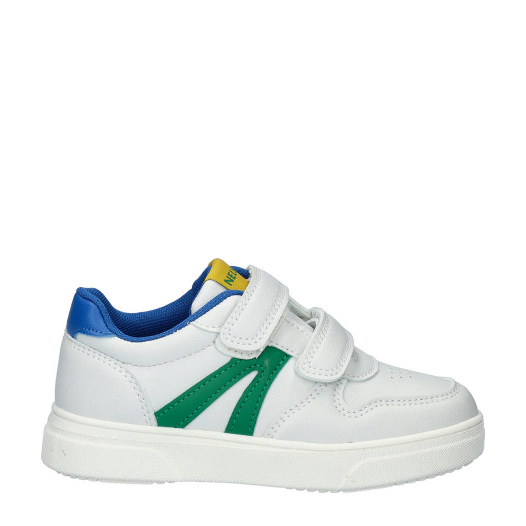 Nelson Kids sneakers wit/groen/blauw