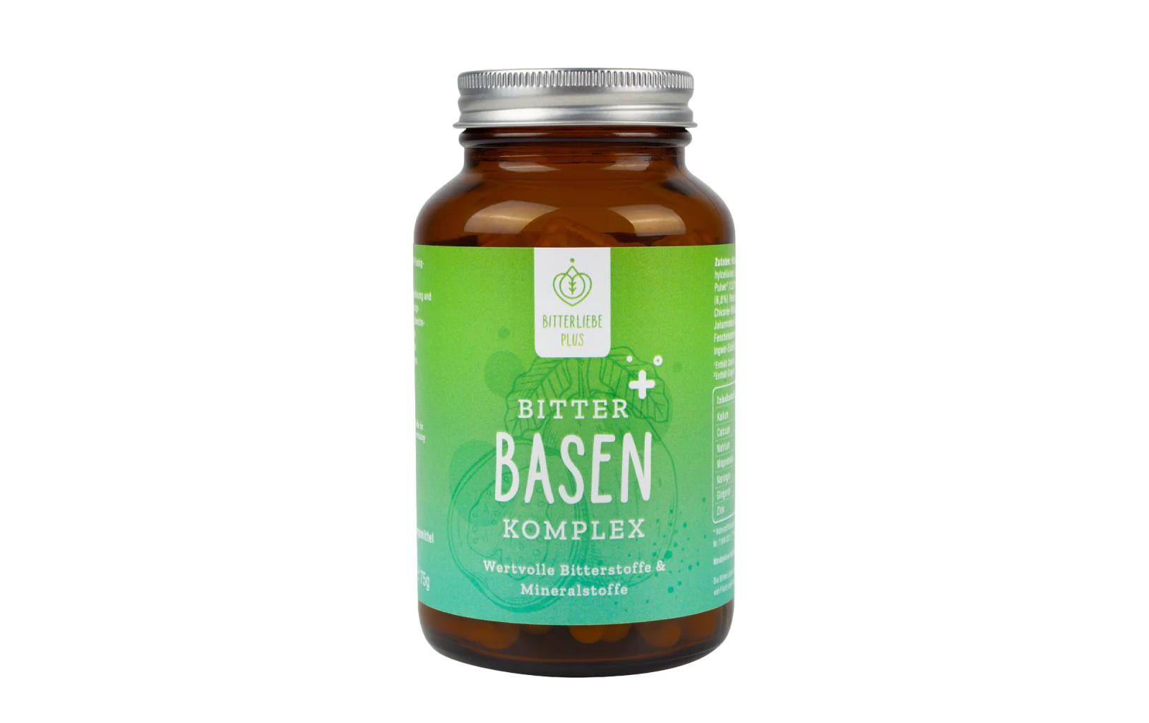 Basen Komplex 120 KapselnBitterstoffe plus natürliche Mineralstoffe für ein basisches Gleichgewicht