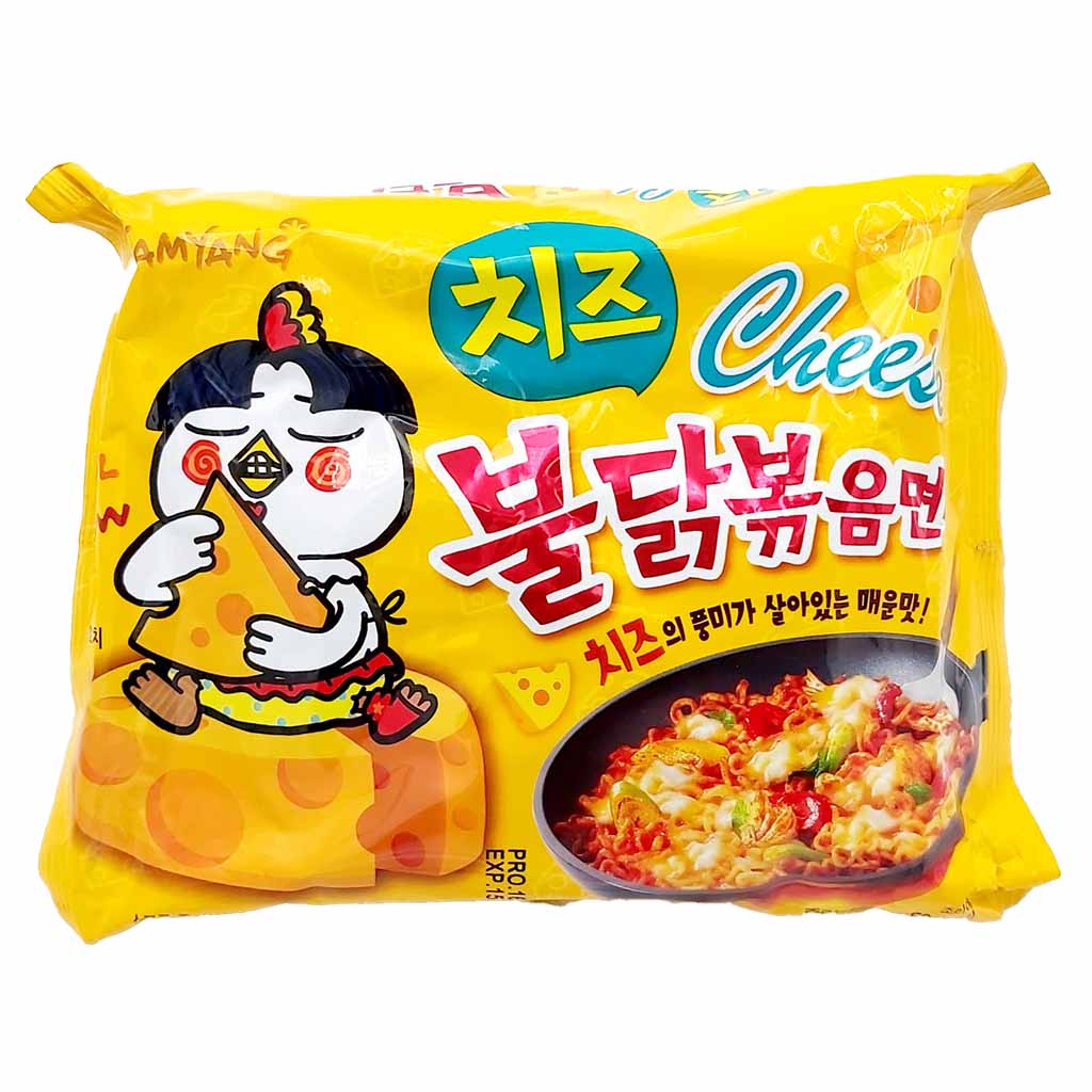 Samyang Buldak hot Chicken Cheese Flavour 140g MHD:18.6.25