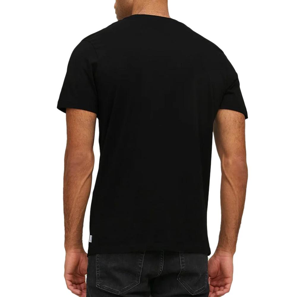 Jack & Jones T-shirt Noir Homme Jack & Jones Basic V