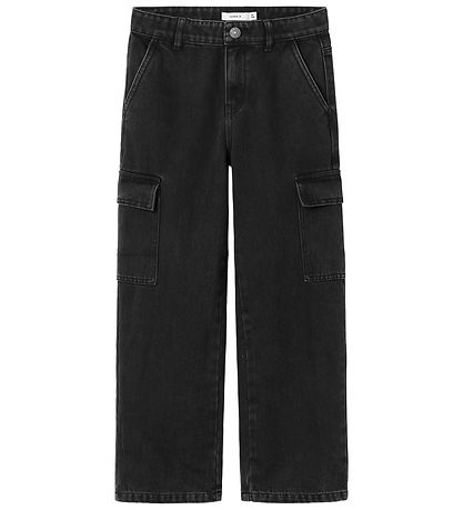 Name It Jeans - Noos - NkfRose - Cargo - Blåck