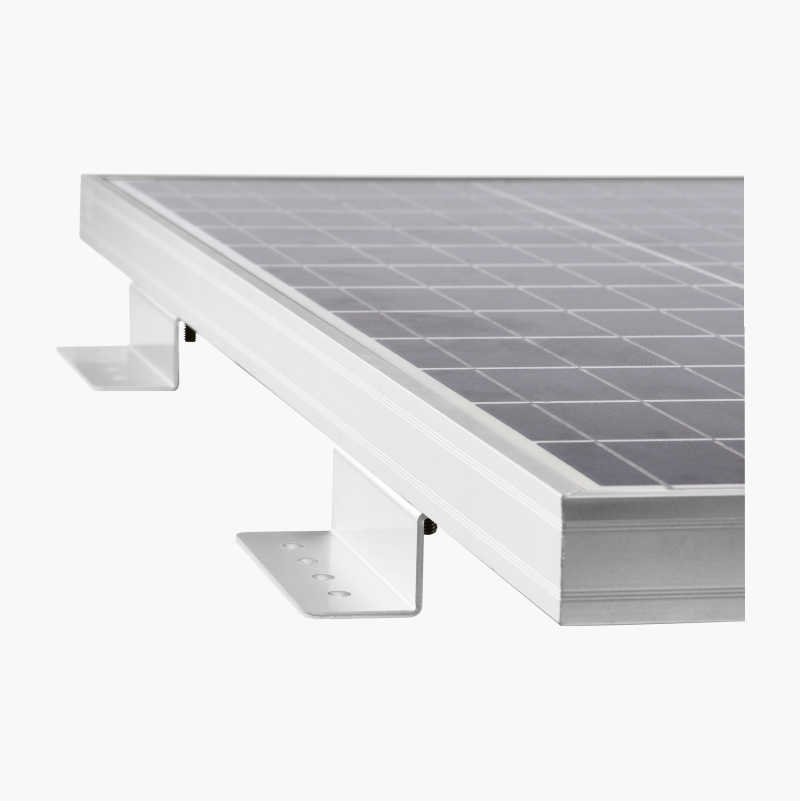 Solcellepanelholder, z-formet