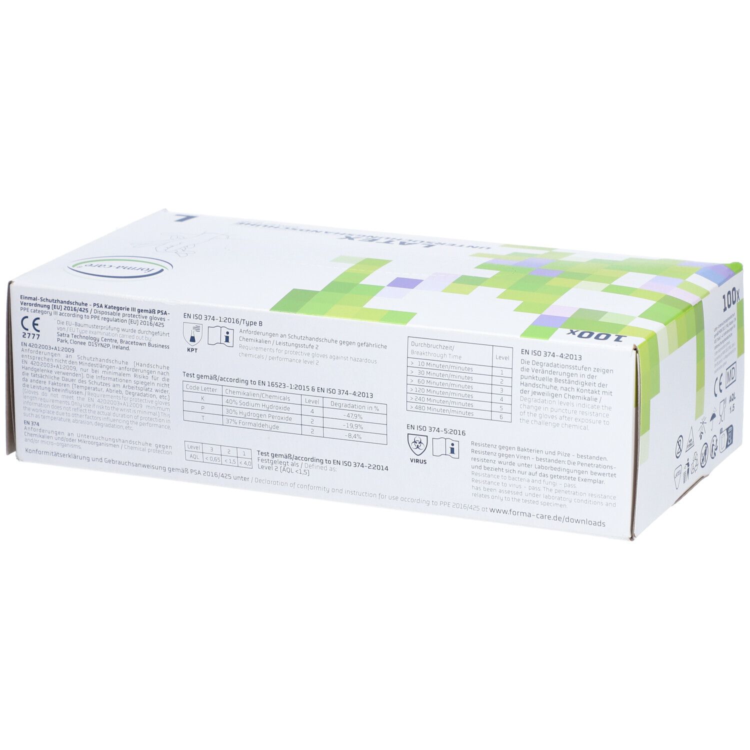 forma-care power gripLatexhandschuhe Gr. L