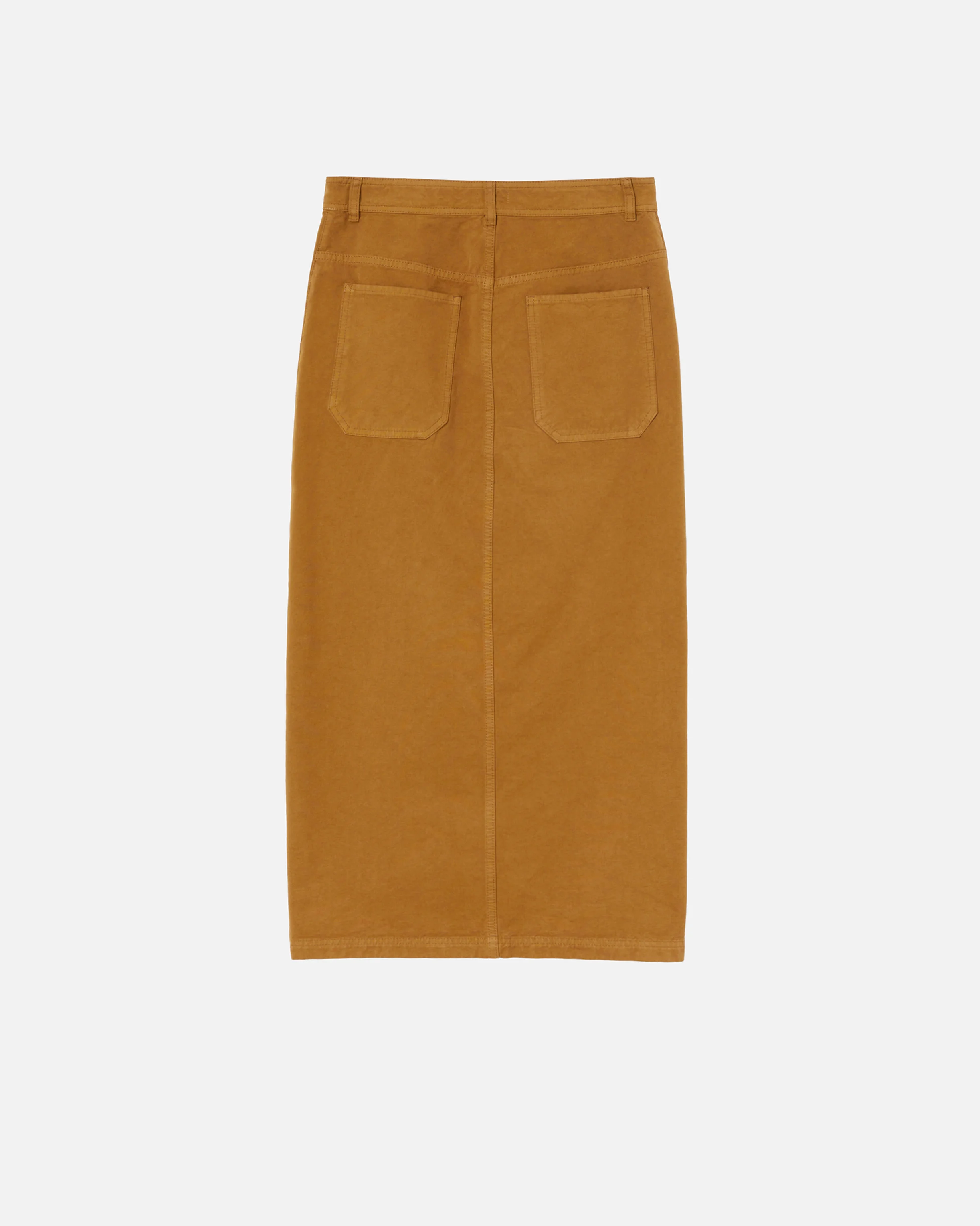 Jupe longue workwear | Orange