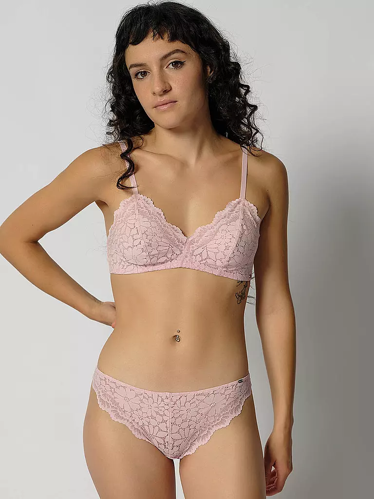 SKINY Bustier WONDERFULACE rose dust rosa