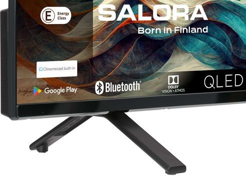 Salora - 43QLED320 - 4K Ultra HD Smart TV - Zwart - 109,2 cm