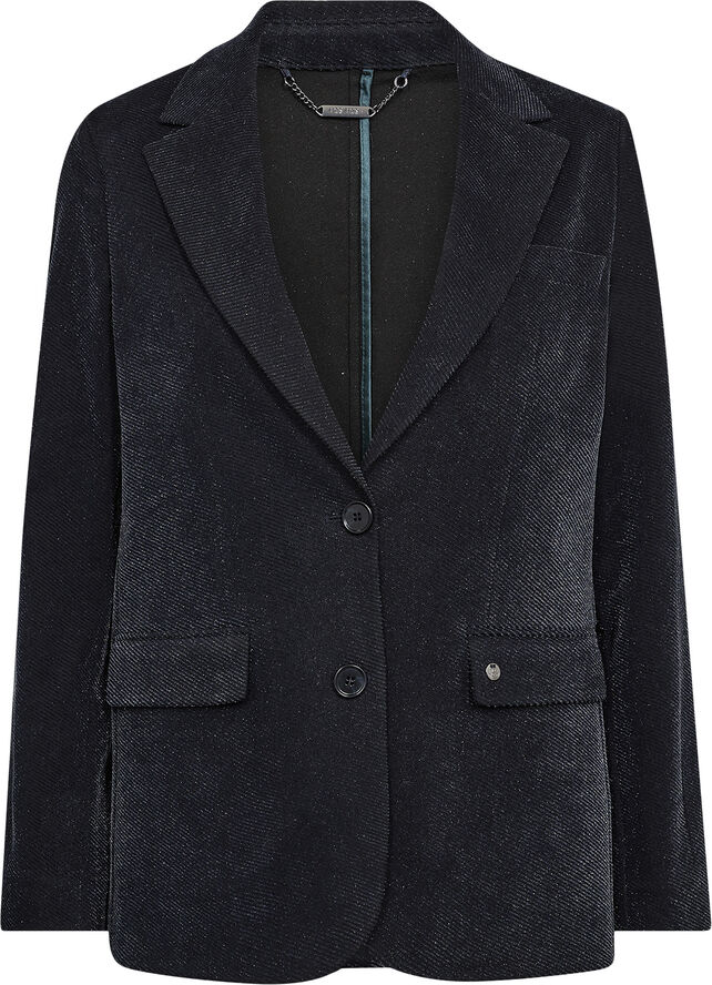 Mos Mosh MMMary Shimmer Blazer Dark blue