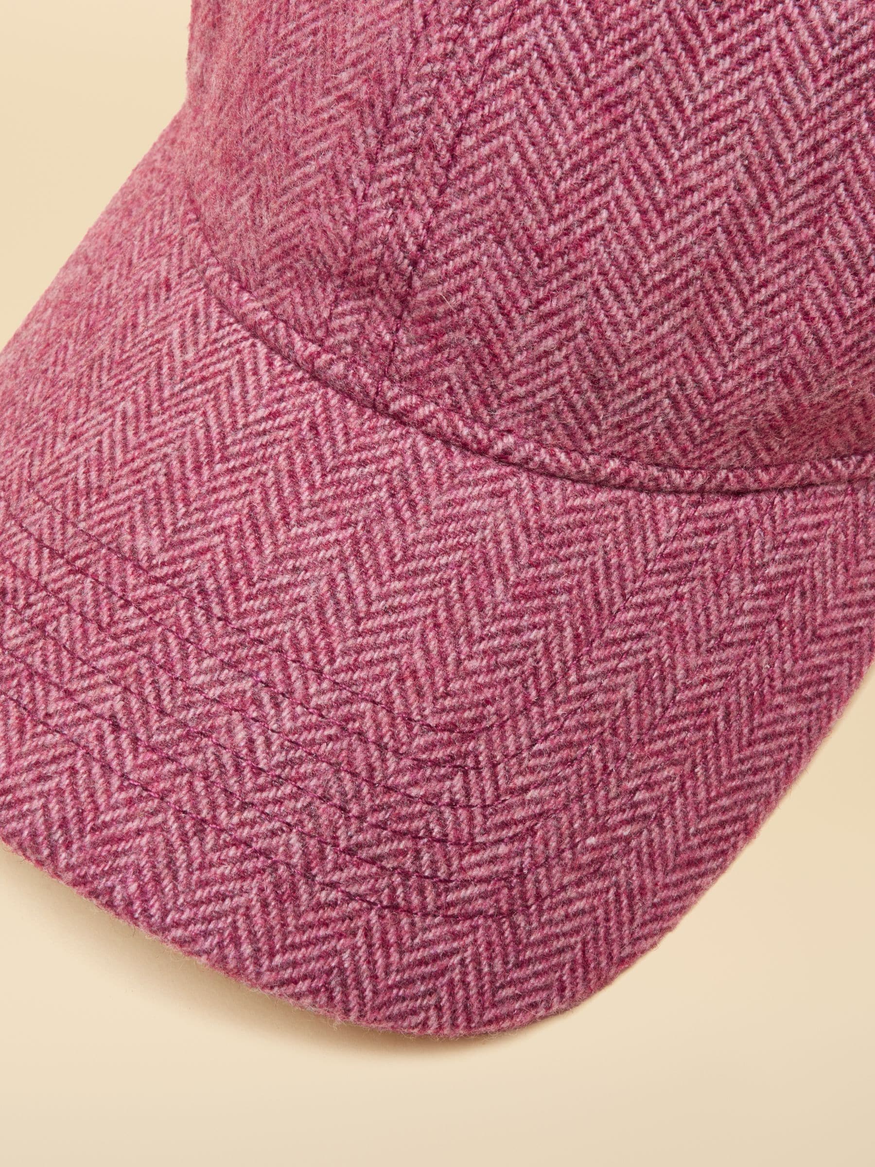 Paarsblauw - Joules Uniseks Perry Tweed Baseball Pet