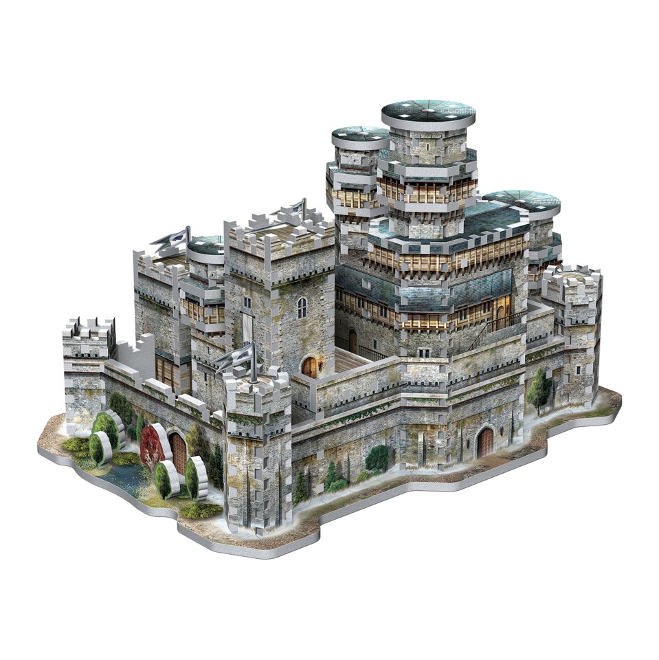 Wrebbit 3D Puslespil - Game of Thrones - Winterfell
