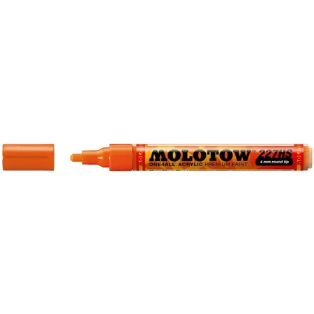 Molotow Permanentmarker ONE4ALL 227 HS, nachfüllbar, 4 mm, dare orange