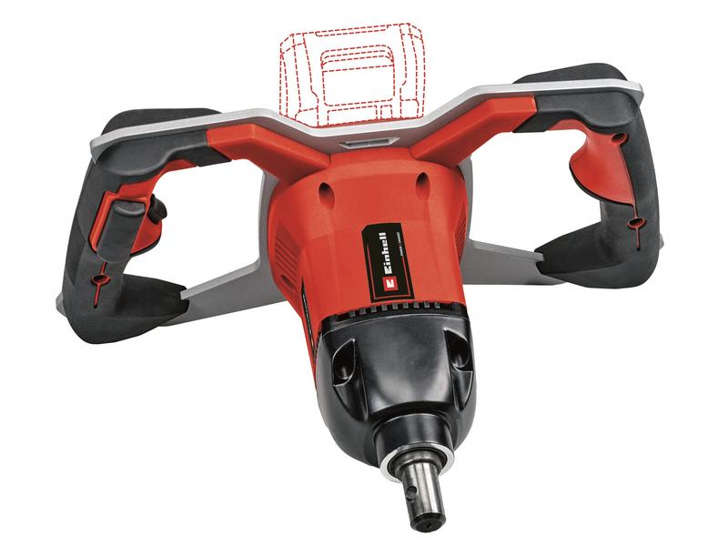 Einhell Professional Akku-Erdbohrer GP-EA 18/150 Li BL Solo Gartenbohrer zum Bohren von Löchern ins Erdreich