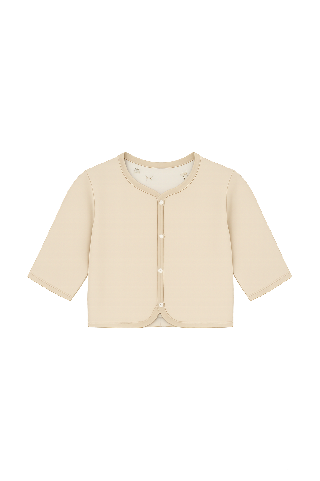 Noppies Newborn Zomerjas - Reversible indoor - Wood Ash