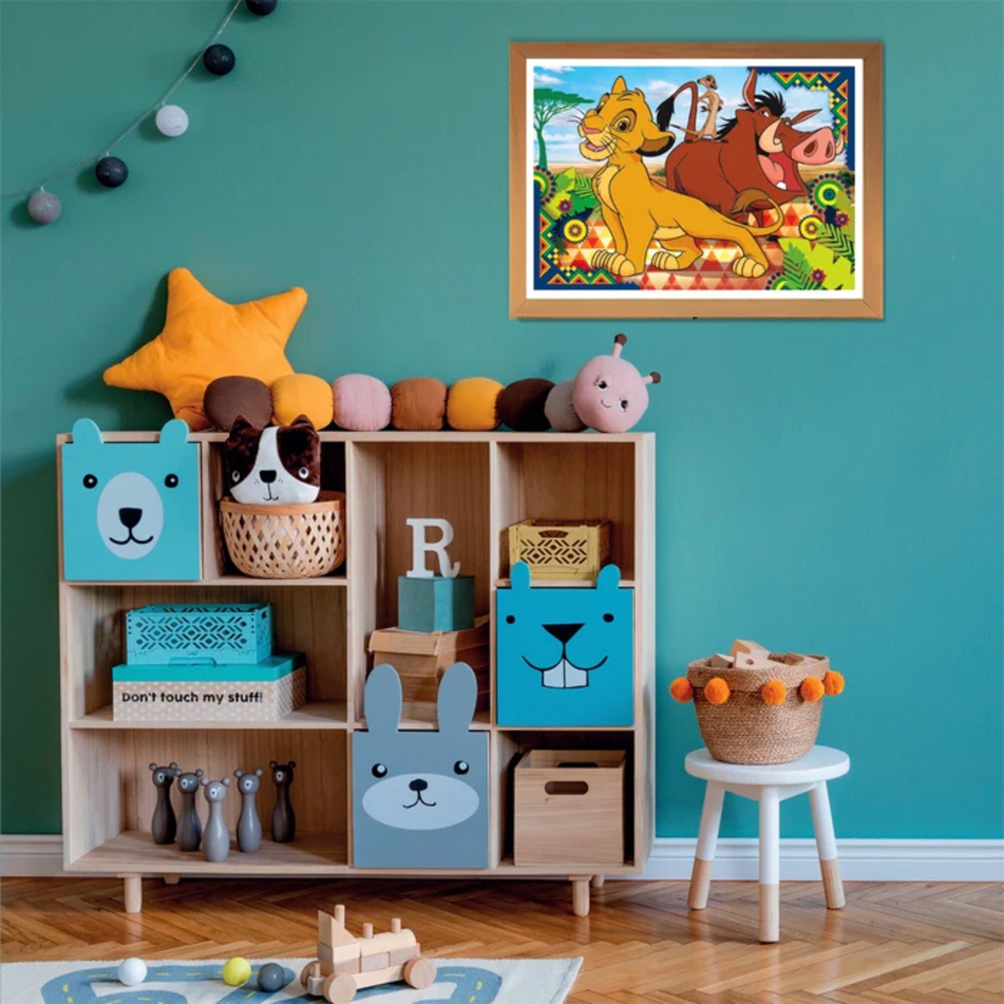 Clementoni Puzzle Kinderpuzzle Supercolor - Disney Der König der Löwen