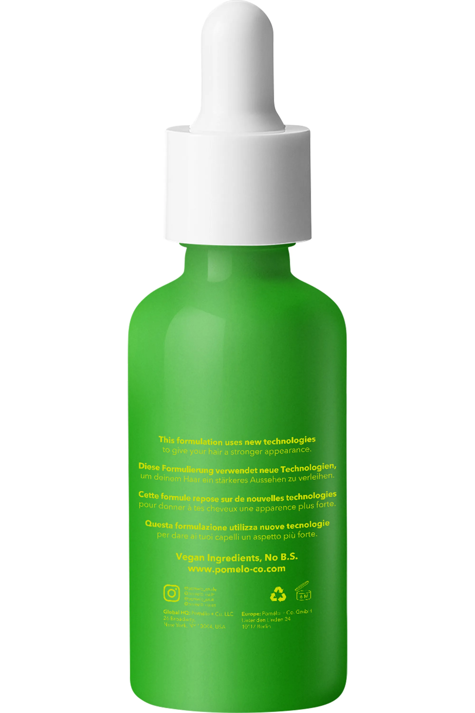 Pomélo+Co Soin quotidien apaisant cuir chevelu Matcha Herbal Tonic-30 ml
