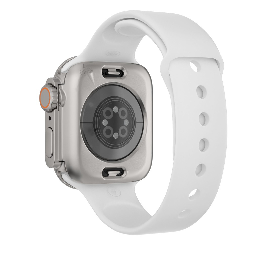 Apple Watch 6 / 5 / 4 / SE (2022) 44mm Wasserdichte Hülle Case - Silber