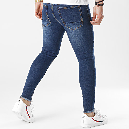 Jean Skinny LB054G8AH2 Bleu Denim