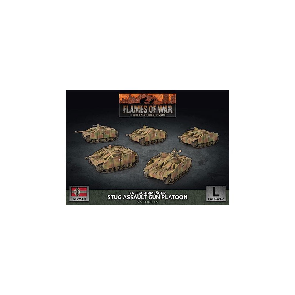 Flames of War - Fallschirmjager StuG Assault Gun Platoon