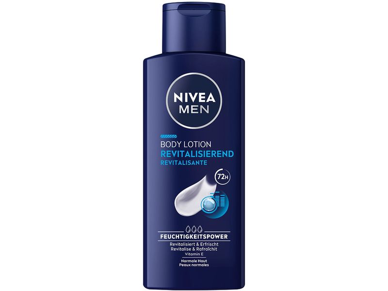 NIVEA MEN Body Lotion Revitalisierend 250 ml Optimale Körperpflege für Männerhaut
