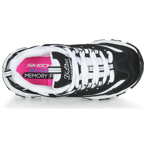 Skechers - D'LITES Negro / Blanco