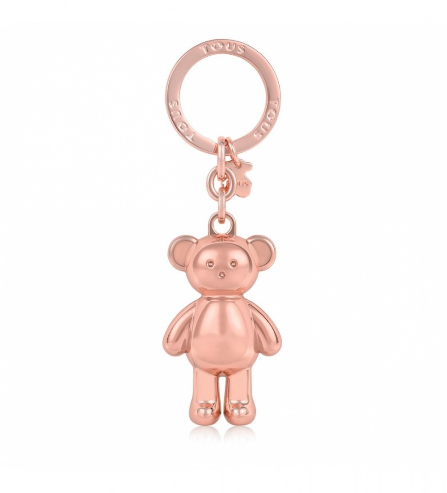 Chaveiro de Ursinho de Pelúcia Tous Rosa